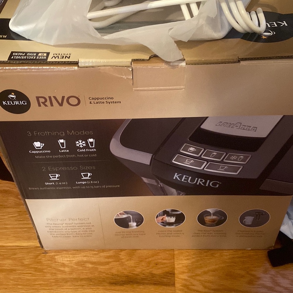 Keurig rivo espresso maker